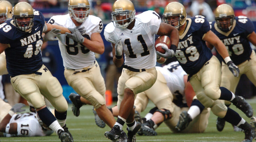 navy football game