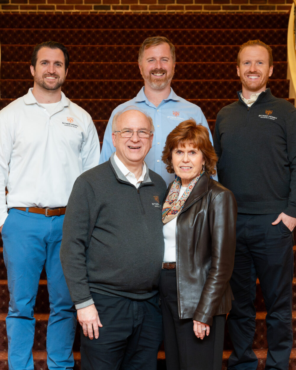 Steve, Carol, Joel, Daryl and Andrew Henry.