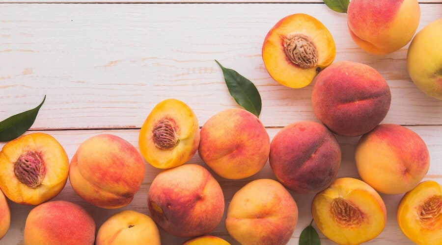 split peaches