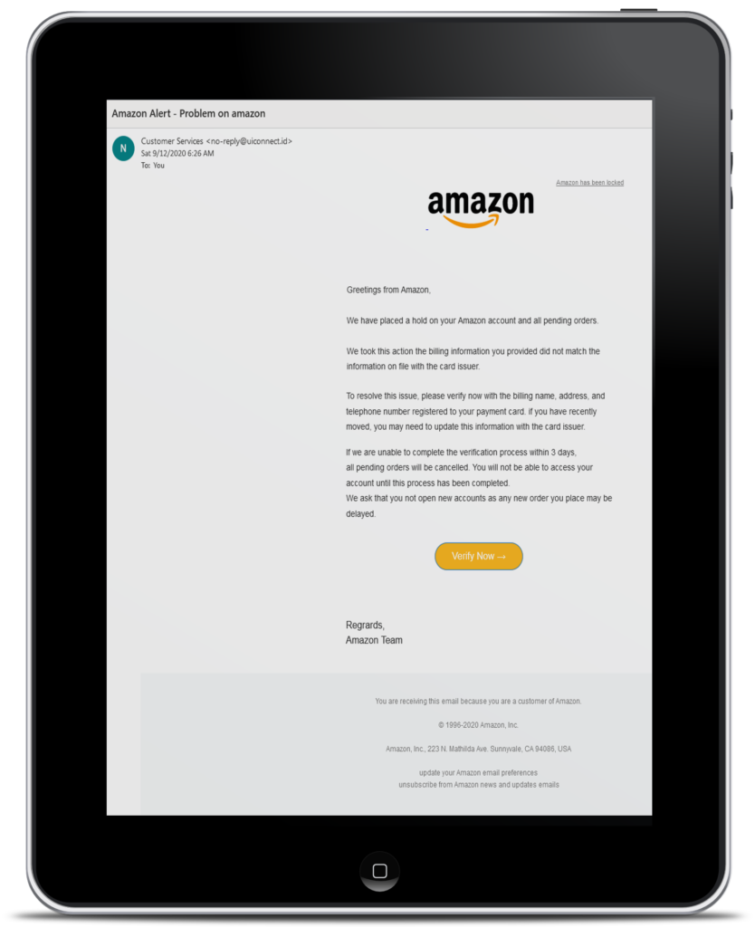 Amazon letter tablet