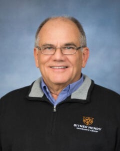Robert Martin smiles at the camera