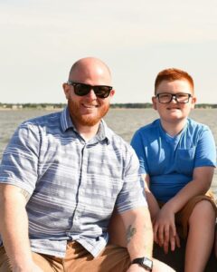 Jim and son