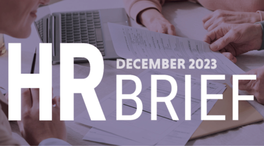 HR Brief: December 2023