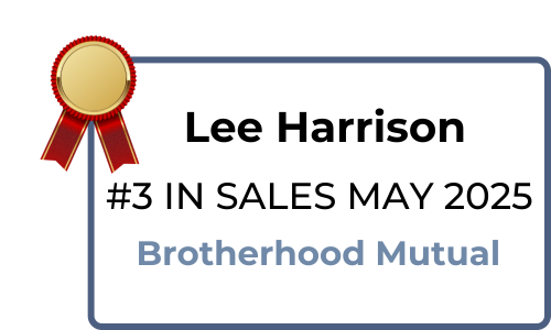 Award badge for third in the month of May