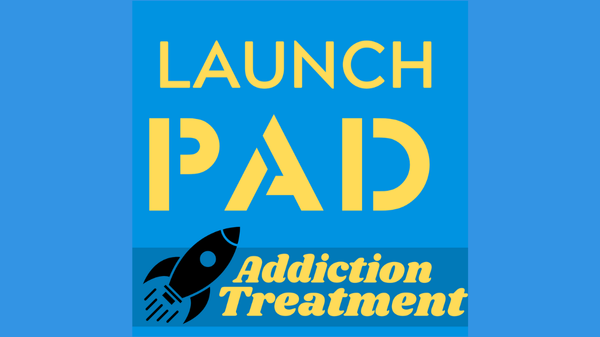 The addiction treatment Launchpad logo