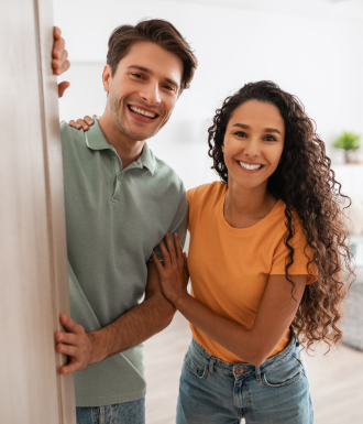 sober homes two people in a sober home smile