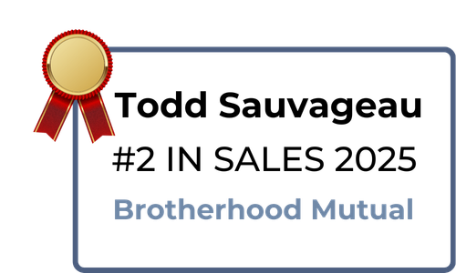 Todd Sauvageau Top Sales Brotherhood Mutual