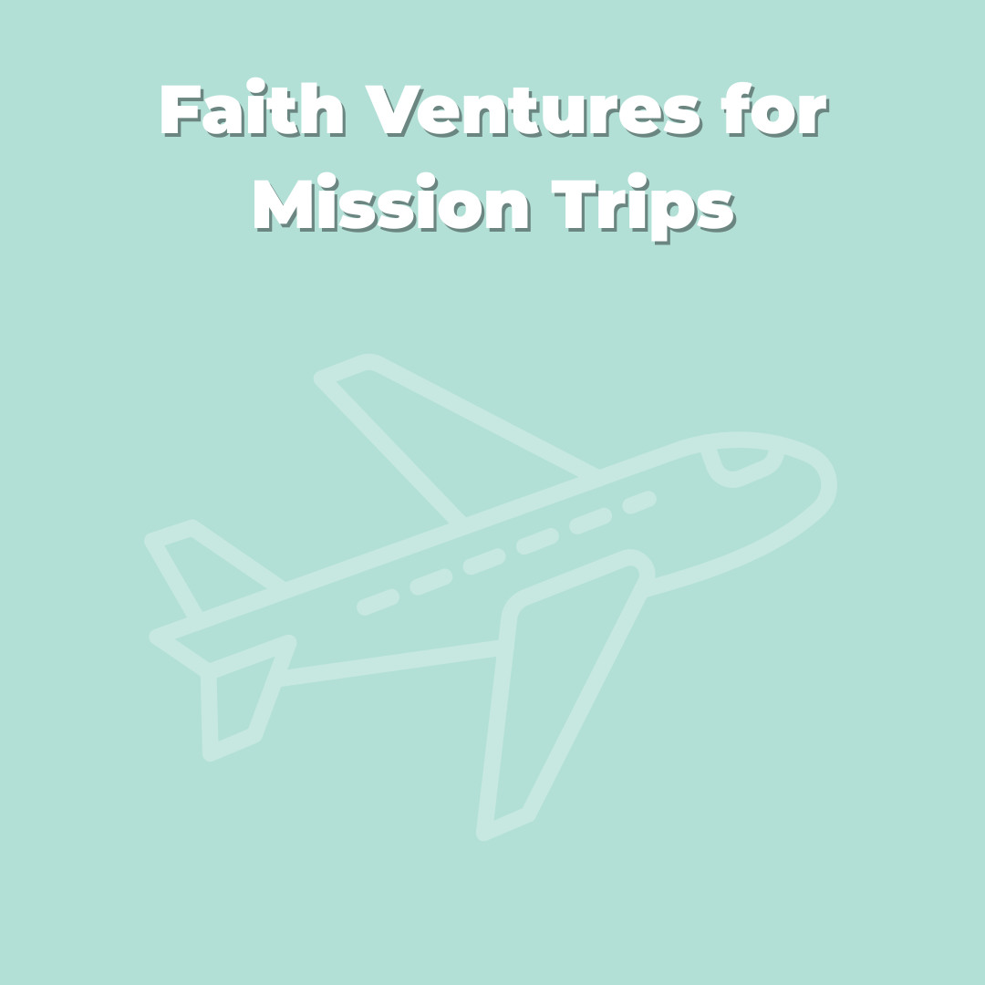 A mint-green graphic for Faith Ventures Brotherhood Mutual