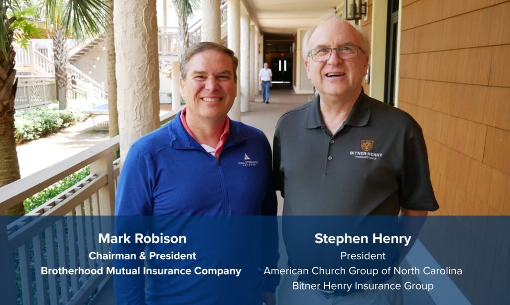 Stephen Henry and Mark Robison