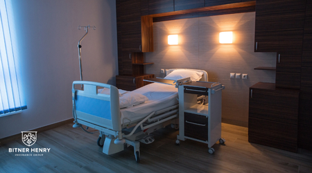 A comfortable-looking hospital bed for partial hospitalization treatment
